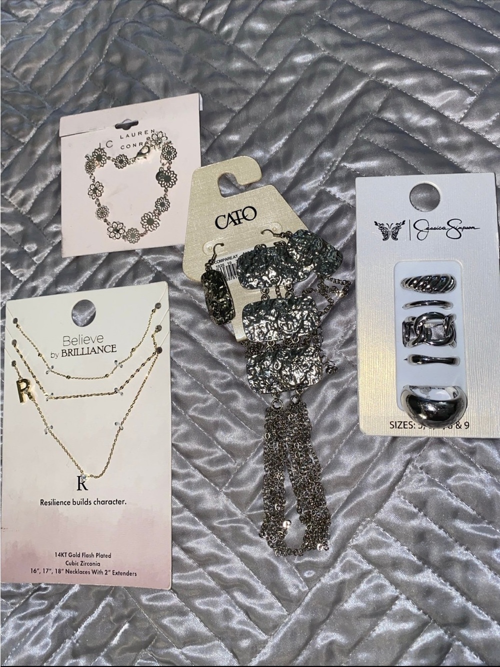 4 new jewelry piece Lauren Conrad, Cato, Believe in Brilliance